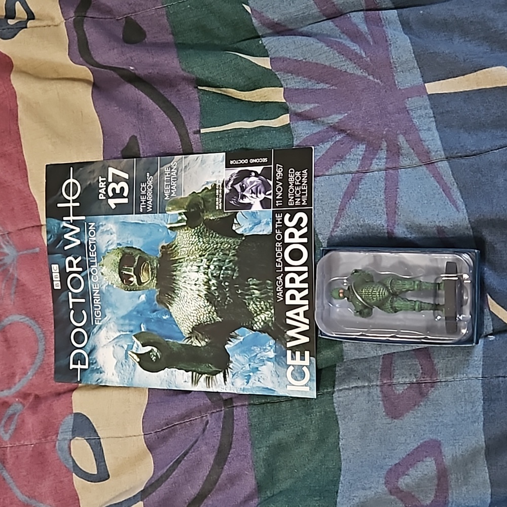 Eaglemoss Doctor Who Figurine of Varga, the Ice Warrior leader